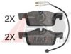 PEUGE 4254A6 Brake Pad Set, disc brake